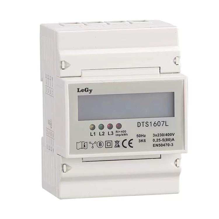 RS485 ສາມເຟດ DIN Rail Smart Energy Meter